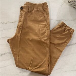 Men's Casual Tan Joggers